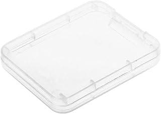 Slots Memory Card Case 10 Pcs Plastic Transparent Convenient Memory Cards Organizer Box Case SD SDHC XD MMC CF Storage Case Small Box Water-Resistant Card Case