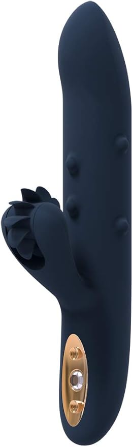 Goddess Collection Vibrador Rabbit Athena Recargable Azul 380 ...