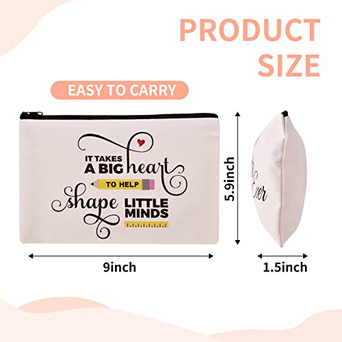 Hlonon HL004 8 Pcs Teacher Gifts Makeup Bags Cosmetic Travel Carrying Case Toiletry Pouch thumb #1