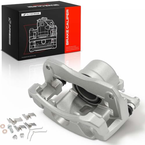 Image of A-Premium Disc Brake Caliper Assembly with Bracket Compatible with Select Toyota and Lexus Models - Avalon 2008-2018, Camry 2007-2017, ES350 2007-2011, 2016-2018 - Front Right Passenger Side