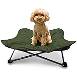 シンセーインターナショナル アイリスプラザ 犬用アウトドアベッド わんわんペットコット M 1011199013 カーキ