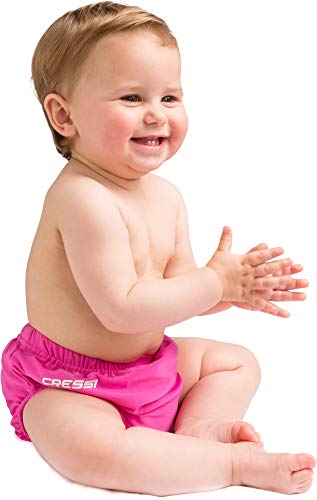Cressi USD040106P Pannolino per Mare e Piscina, Unisex bambini, Rosa, 4T/5T (36-48 Mesi)
