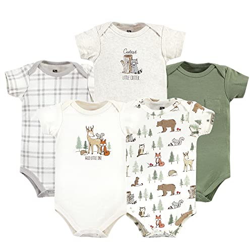 Image of Hudson Baby Baby Cotton Bodysuits