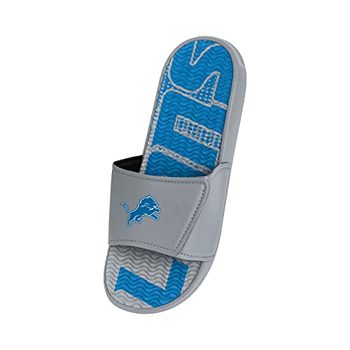 Image of FOCO New Orleans Saints NFL Mens Gradient Wordmark Gel Slide