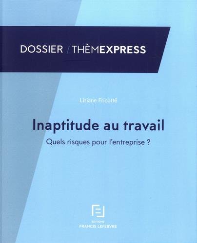 Inaptitude au travail Inaptitude au travail