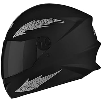 Pro Tork Capacete New Liberty Four 60 Viseira Fumê Preto Fosco