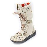  TMA Damen Winterstiefel 7086 Vintageweiß 36