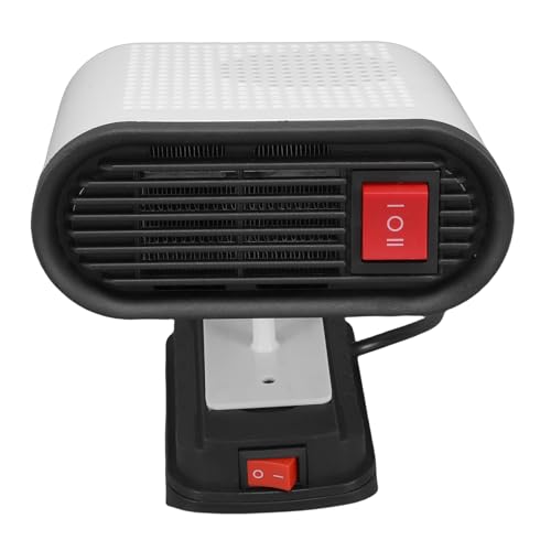 Zhjvihx Calentador Eléctrico de Litio, Calentador Portátil a Batería para Espacios Pequeños con Rotación de 360 ​​Grados e Inclinación de 160 Grados, Adecuado para Baterías