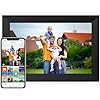 WiFi 101 Digital Picture Frame with 1280×800 Resolution Touchscreen Digital Photo Frame Share Photos and Videos Remotely via APP Gift Guide for Christmas