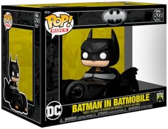 Candide, Funko POP! Batman no Batmóvel, DC Comics, Deluxe, Edição 85 Anos - 12 cm