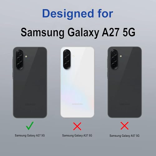Image of amazon basics Back Case Cover for Samsung Galaxy A27 5G | Scratch-Resistant Back Case Cover | Clear