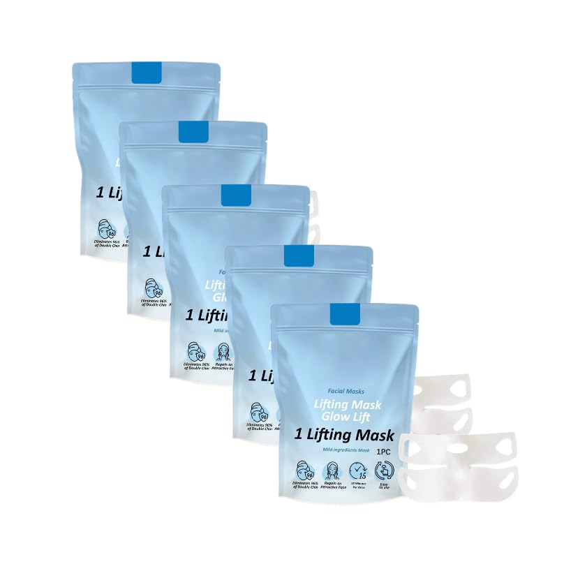 Mascarilla para el mentón, lifting facial, hidratante, iluminadora, reafirmante y antiedad, apta para todo tipo de piel.