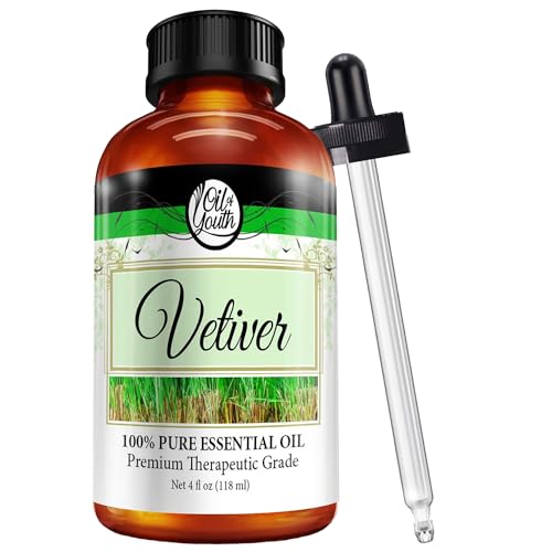 Oil of Youth 4 fl oz Pure Vetiver Essential Oil