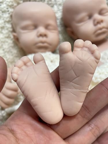 Muñeca Reborn de Silicona de 33 cm para Niña miniatura 4