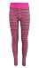 90 Degree by Reflex Kids - Girls Textured Zig Zag Leggings - Junior Activewear