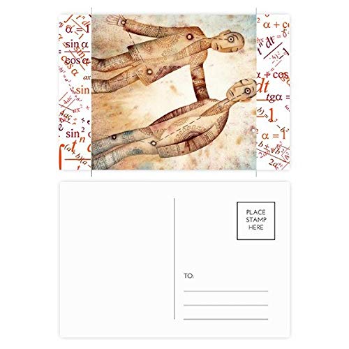 Jeu de cartes postales Gémeaux Mai Juin Constellation du Zodiaque DIYthinker