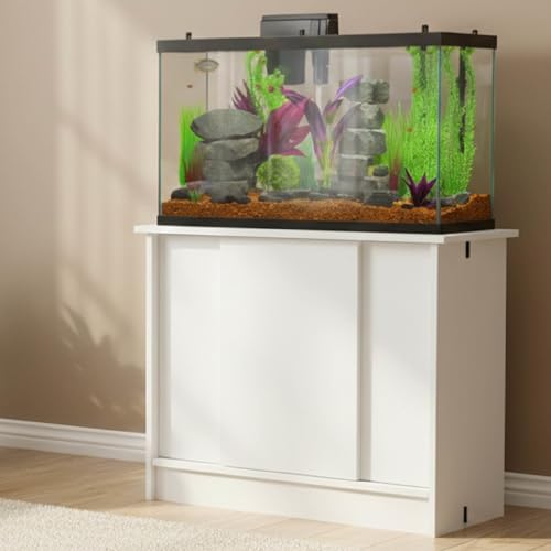 Tetra 20-29 Gallon Fish Tank Stand, Durable Water-Resistant Wood Tetra 20-29 Gallon Fish Tank Stand, Durable Water-Resistant Wood - Image 1