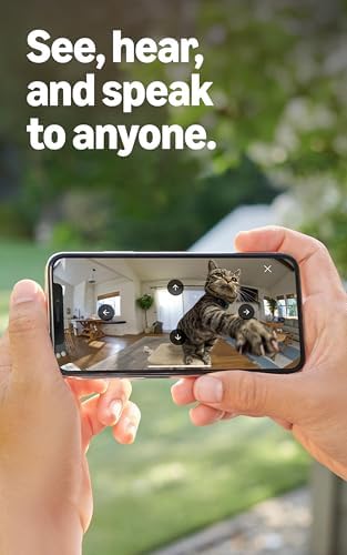 Ring Pan-Tilt Indoor Cam (newest model), See all around your home or business with 360° pan coverage, HD video, plus Two-Way Talk, White - 3