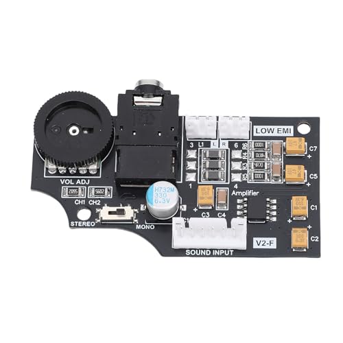 Carte de volume double canal Game Gear avec condensateurs pour mod IPS