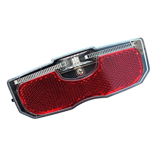 自転車の反射板 話した 自転車のリアリフレクター バイクリフレクター 後方 ホイールリム反射ライト バイクチューブリフレクター 警告灯 プラスチック 赤