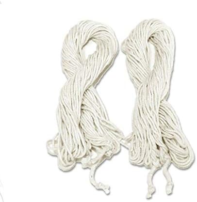 Treehouse Crafts Cotton Janeu Sacred Brahmin Thread for Puja (White, 5)