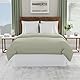 TodaysHome Basic Mikrofaser Tailored Sham mit 5,1 cm Flansch 2, weiß, Queen