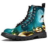 Unsere Lederstiefel verfügen über eine atmungsaktive Baumwoll-Einlegesohle für Dämpfung und eine dicke, rutschfeste Gummisohle, die es Ihnen ermöglicht, nie zu ermüden, selbst stundenlangen Gehen und sich sicher zu fühlen.