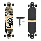 ABEC-11: equipado con rodamientos ABEC-11 de alta velocidad, ruedas de poliuretano 85A silenciosas y resistentes a los impactos para una conducción suave.