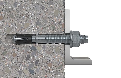 Image of fischer FAZ II Plus 16 /250 gvz, Heavy Duty Anchor with High Load Capacity, Anchor Bolt for Fixings of Heavy Loads and Steel Structures, Seismic & ETA Approval