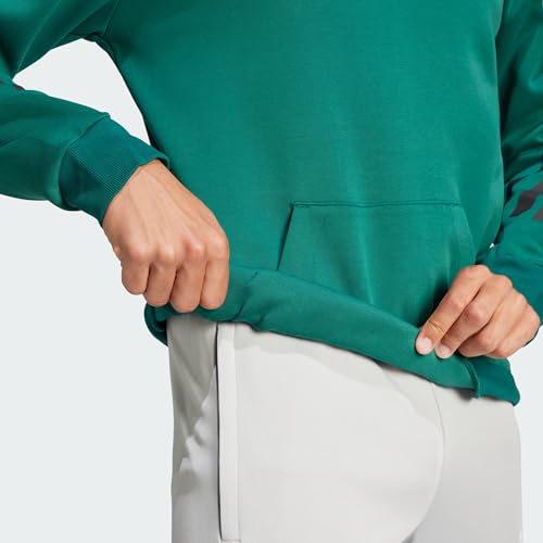 adidas Men's Sweat-Shirt à Capuche 3 Bandes Future Icons