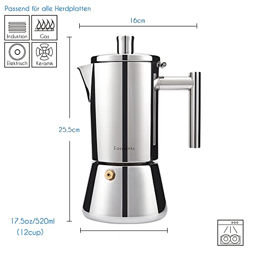 Espressokocher für Induktion Easyworkz Diego