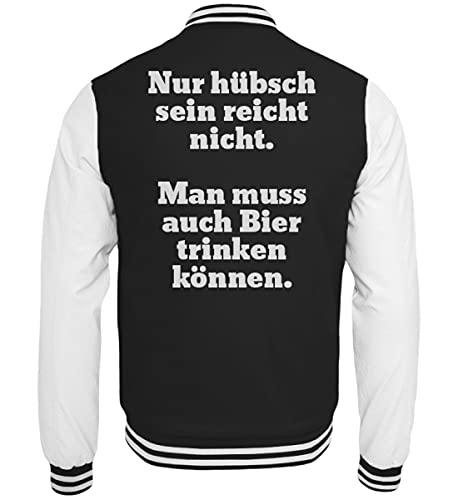 Veste de survêtement College Noir L idée cadeau humour bière