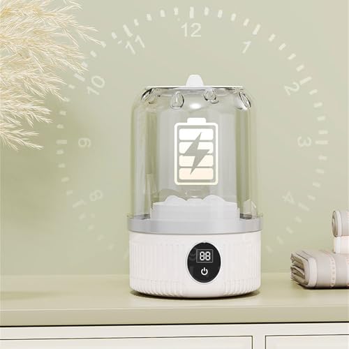 Machine à laver sans fil batterie 3000 mAh mini lave-linge portable