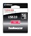 Produktbild Toshiba TransMemory Mini 16GB USB stick USB 2.0 rosa