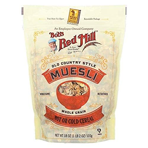 Bob's Red Mill Cereal Muesli, 18 Ounce (Pack of 4)