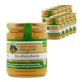 Erlbacher Honighaus BioGold Bio-Blütenhonig 10 x 500g Vorratspack cremig - Aromatisch-vollmündiger und feincremiger Honig aus ökologischer Bienenhaltung (10 x 500g)
