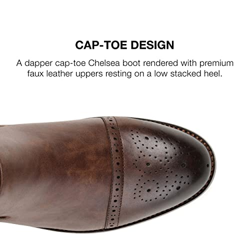 Image of Vance Co. Men's Garrett Cap Toe Chelsea Boot