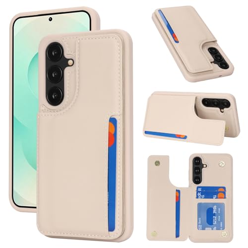 Étui de protection Samsung S25 Plus beige protection RFID homme et femme