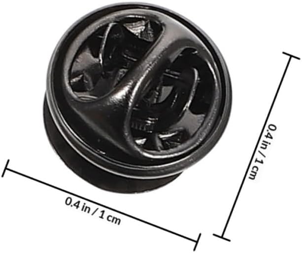 Butterfly Clutch Pin Backs for Hats and Lanyards, 120 Sets