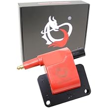 DRAGON FIRE PERFORMANCE Ignition Coil Compatible with 1991-1997 Jeep Plymouth Dodge Chrysler Plymouth 2.2L 2.5L 3.9L 4.0L 5.2L 5.9L I4 V6 V8 with Oval Plug REPLACES MSD 8228 OEM Fit C97-DF