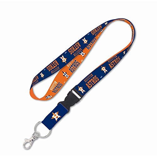 HOUSTON ASTROS OFFICIAL LOGO LANYARD KEYCHAIN