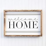 Placa de pared de madera para decoración del hogar que se ve bien colgada en cualquier área familiar.
