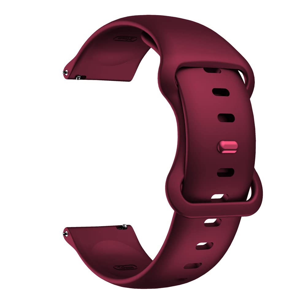 Cinturino Orologio In Silicone 18/20/22 Mm, Sgancio Rapido, Gomma Morbida, 10 Colori, Ricambio Per Uomo E Donna - 2