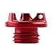 HDDTW Bouchons Gaz Décoratifs en Alliage Bouchon De Remplissage D'huile Moteur De Moto Unique pour Ducati Multistrada 1200 1200S Street Fighter 848 Series Les Kits Les (Couleur : Rouge)