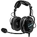 AIRVOICE Aviation Headset for Pilot with Stereo Mono Compatibility and 25 dB Passive Noise Cancellation, PNR General Aviation Headset with Noise Canceling Microphone, Adjustable Headband, Lightweight
