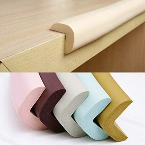 Image of Baby Proofing Corner Guards, Corner Protectors, 2 Meter Foam Table Safe Bumpers, Furniture Edge and Corner Guardswith 3M Tapes Sharp Edges Protection(Brown, Set of 1)