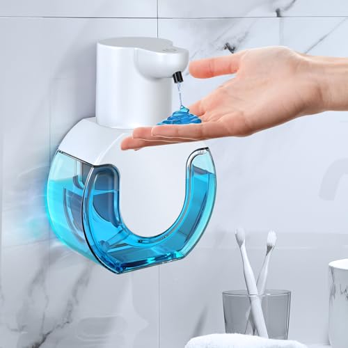 La Mejor Selección de Dispensador de jabón para comprar hoy. 41 Dispensador de Jabon Automatico, 430ML Dispensador de Jabon Baño Automatico, Sensor Lnteligente Sin Contacto, 4 Modos de Ajustable, Gel Dispensador de Jabon Baño Pared con Cable...