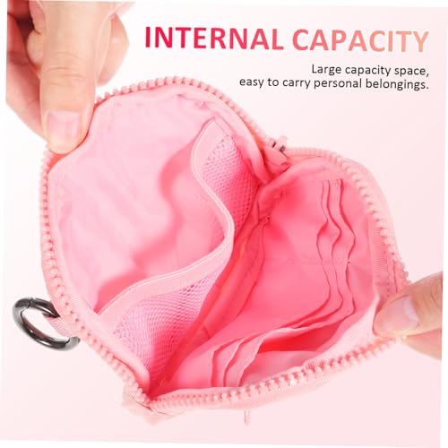 BESPORTBLE Small Zipper Wallet for Women Portable Nylon Clutch with Snap Clip Secure Closure Coin Purse and Card Holder Wristlet for Travel and Everyday Use3