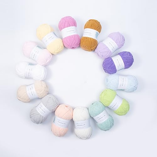 Mojadream 3Pcs 3.5Oz Chenille Yarn For Blankets Amigurumi: Soft Velvet Baby Yarn Blanket Knitting And Crocheting Bulky 5# Yarn 3 Skeins Of 100G  thumb #3