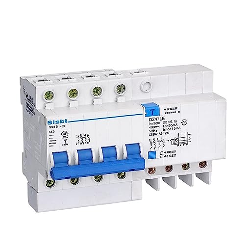 Disyuntor de fuga DZ47 SBTB1L tipo 1PN para protección eléctrica del hogar 6